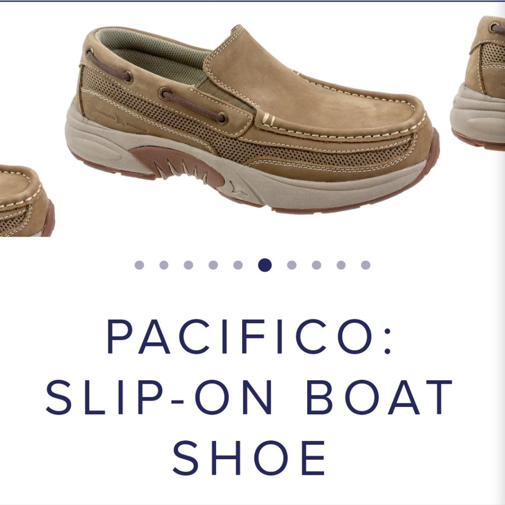 Mens 10m rugged shark pacific shoes